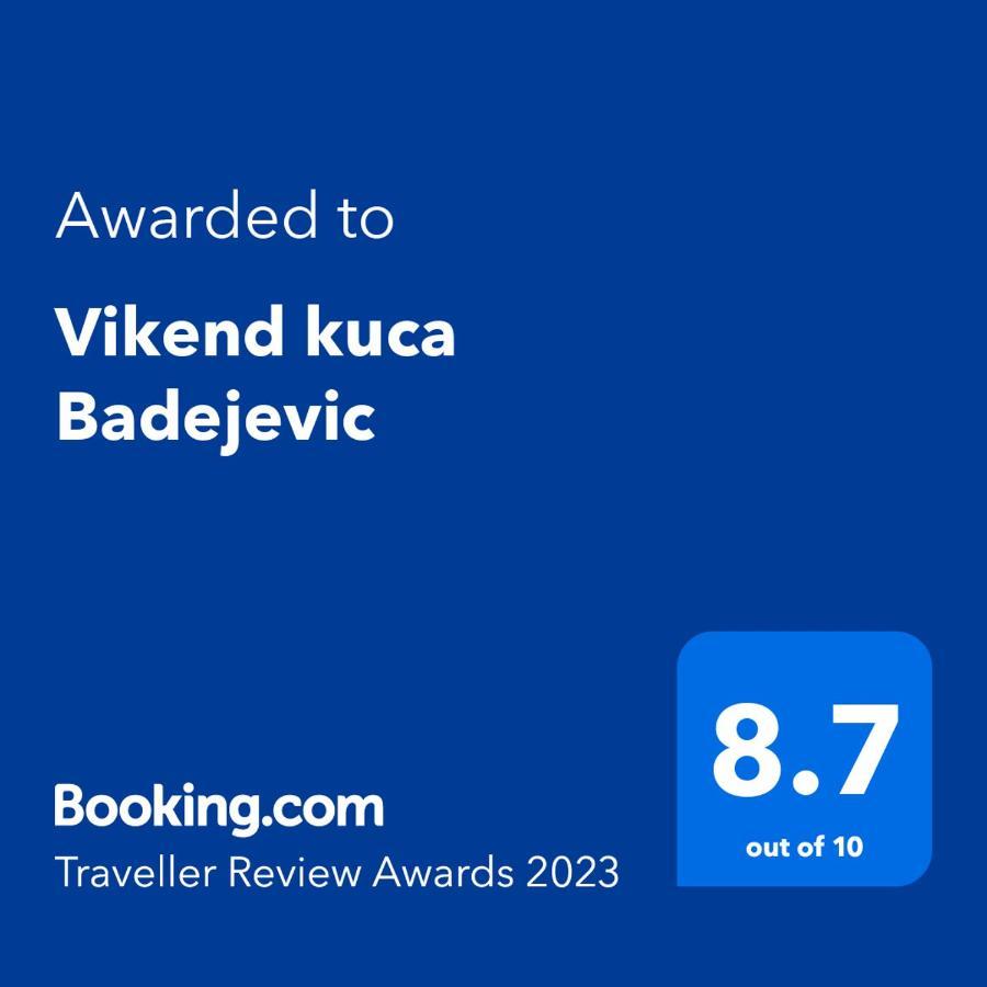 Вилла Etno Kuca Badejevic Plavna Экстерьер фото
